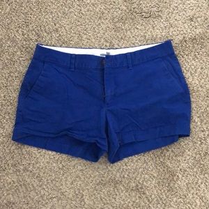 Blue shorts